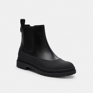 Black Men COACH® Carver Boots | NZ WNS101