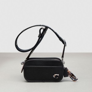 Black Women COACH® Crossbody Belt In Coachtopia Leather Crossbody Bag | NZ TCH780