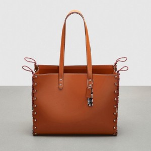 Brown Women COACH® The Re Laceable: Large Tote Bag | NZ DFK944