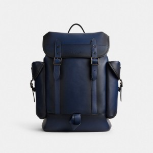 Deep Blue Men COACH® Hitch Backpack | NZ GSL189