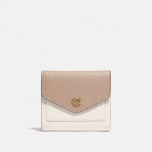 Grey / Brown / Multicolor Women COACH® Wyn Small In Colorblock Wallet | NZ WNT985