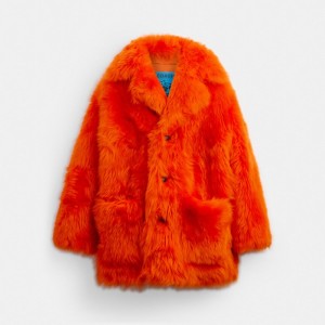 Orange Women COACH® The Lil Nas X Drop Pop Color Coat | NZ DFD399