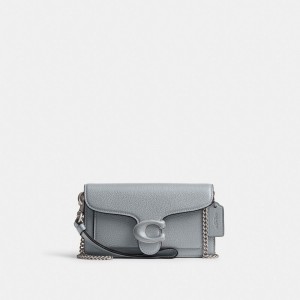 Silver / Grey / Blue Women COACH® Tabby Wristlet Crossbody Bag | NZ HAX812