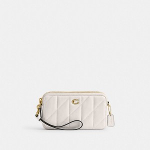 White Women COACH® Kira With Pillow Quilting Crossbody Bag | NZ KOW793