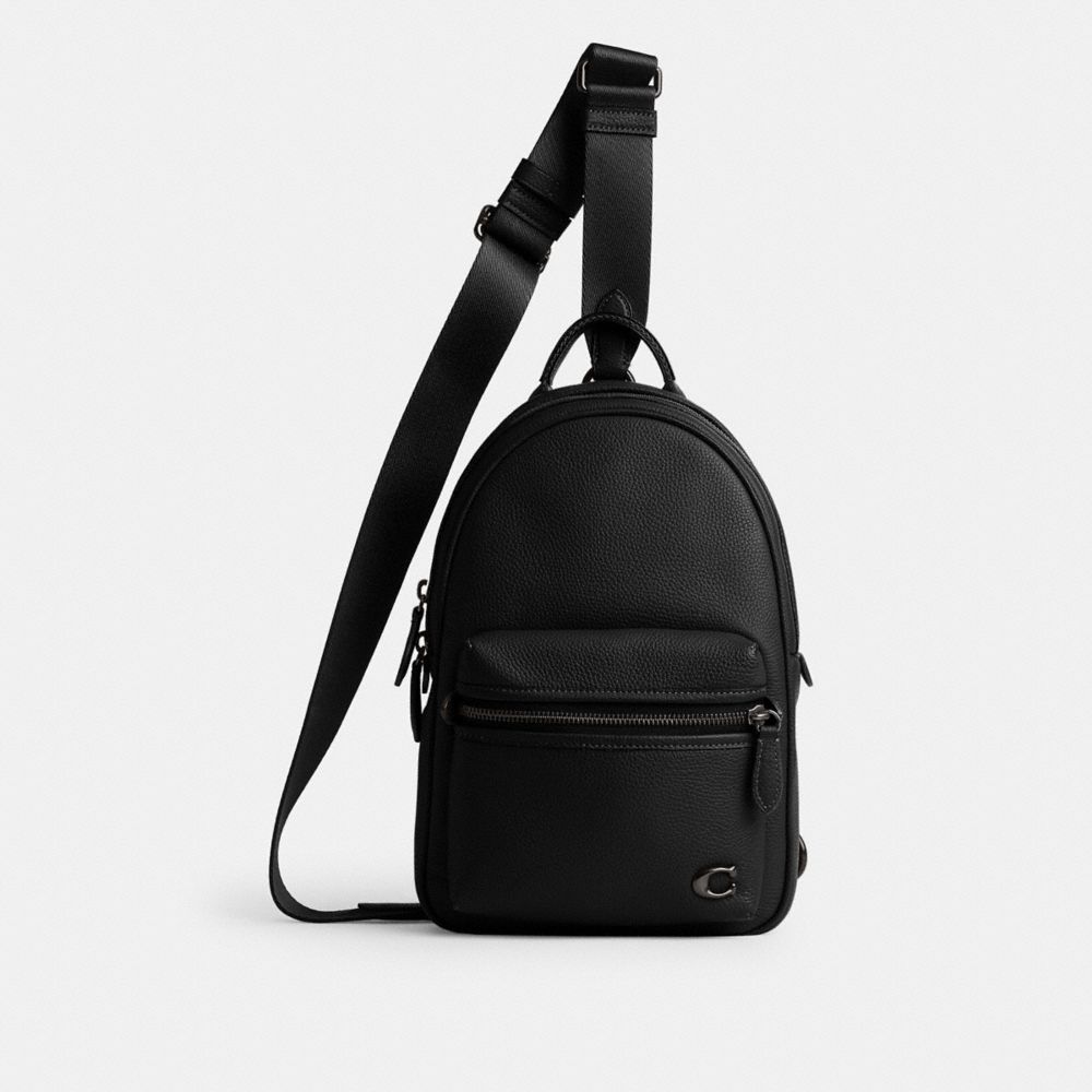 Black Men COACH® Charter Pack Crossbody Bag | NZ SGK215