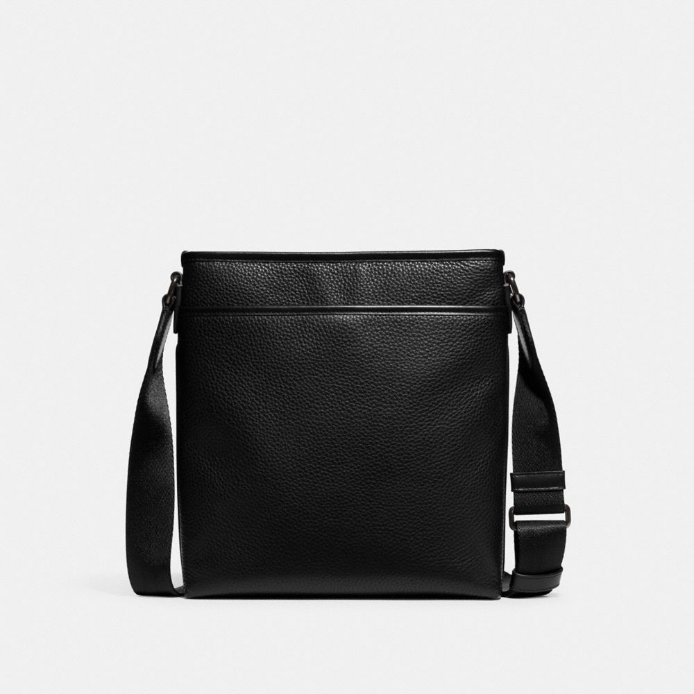 Black Men COACH® Gotham Slim Crossbody Crossbody Bag | NZ JPV220