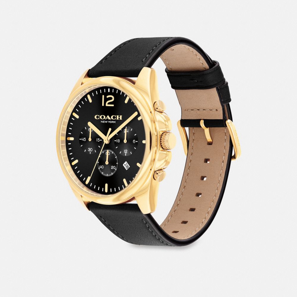 Black Men COACH® Greyson, 43 Mm Watch | NZ LIA289