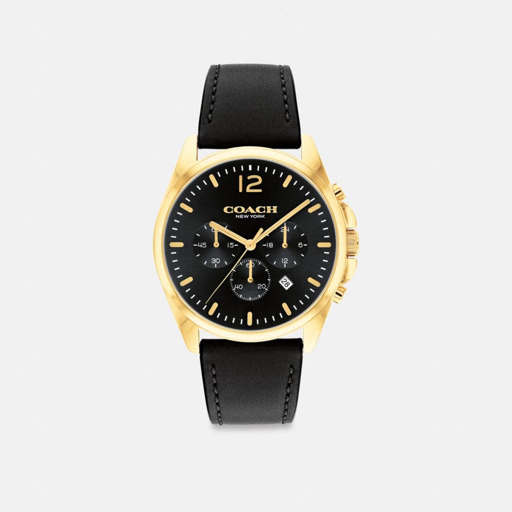 Black Men COACH® Greyson, 43 Mm Watch | NZ LIA289