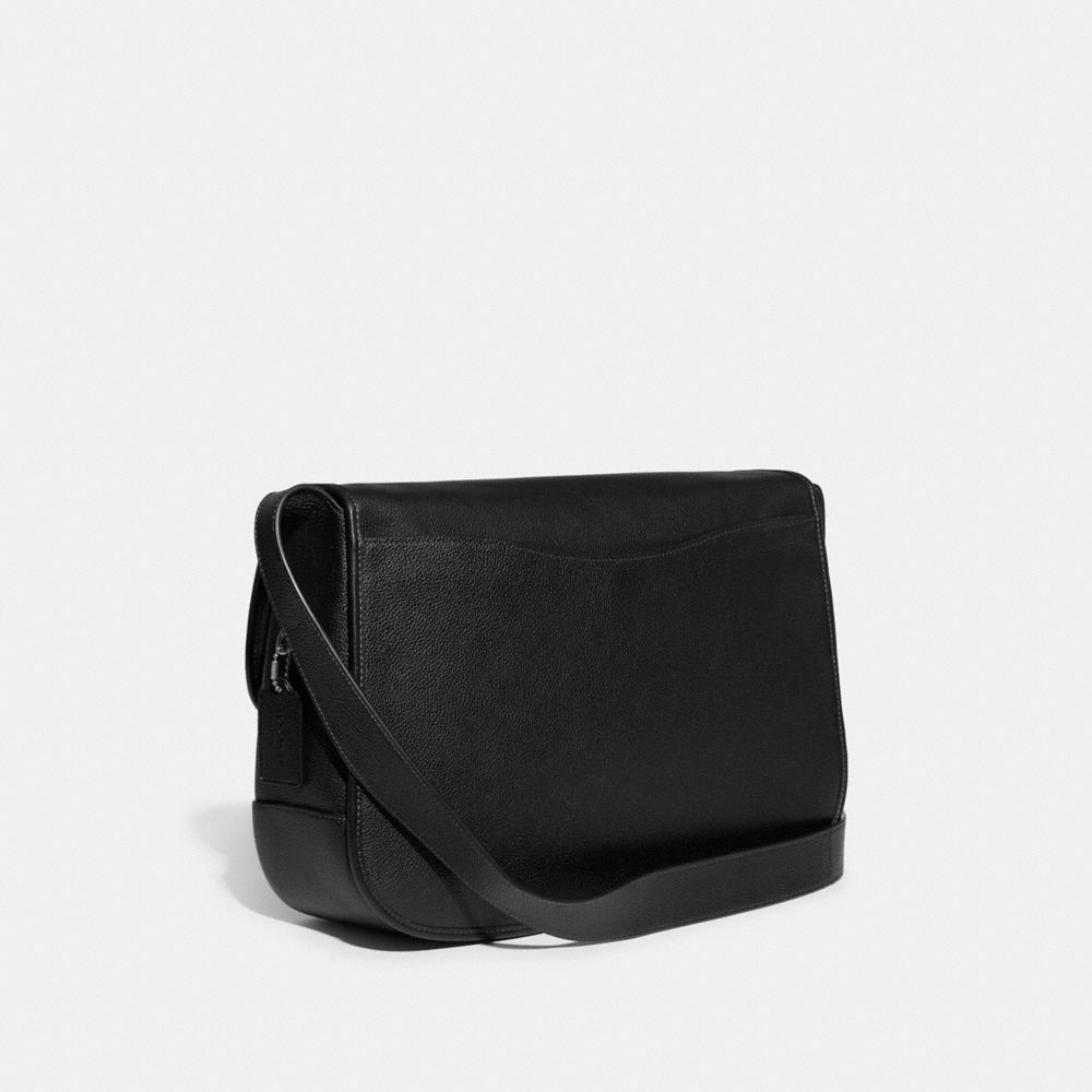 Black Men COACH® Tabby Messenger 40 Crossbody Bag | NZ LIN222