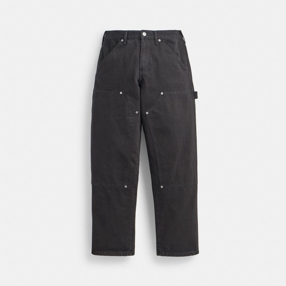 Black Men COACH® Taper Jeans Pants | NZ LIM170