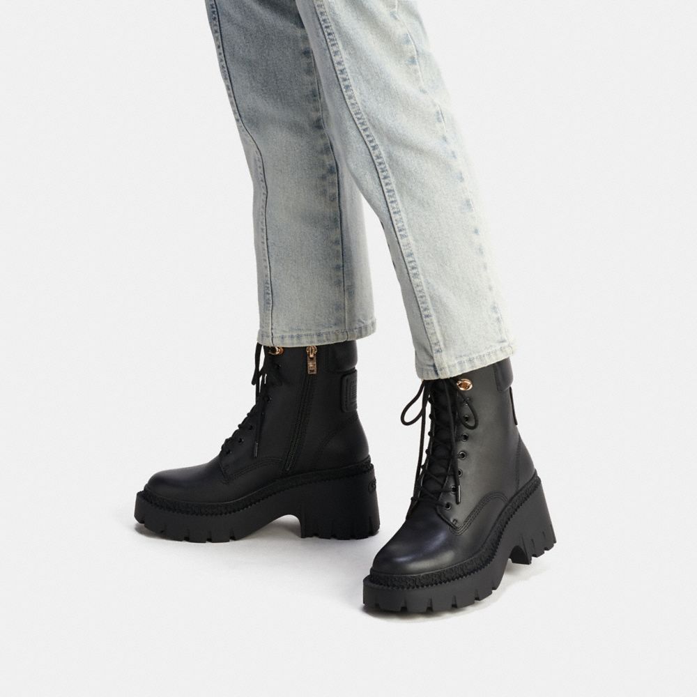 Black Women COACH® Ainsely Boots | NZ GSG293