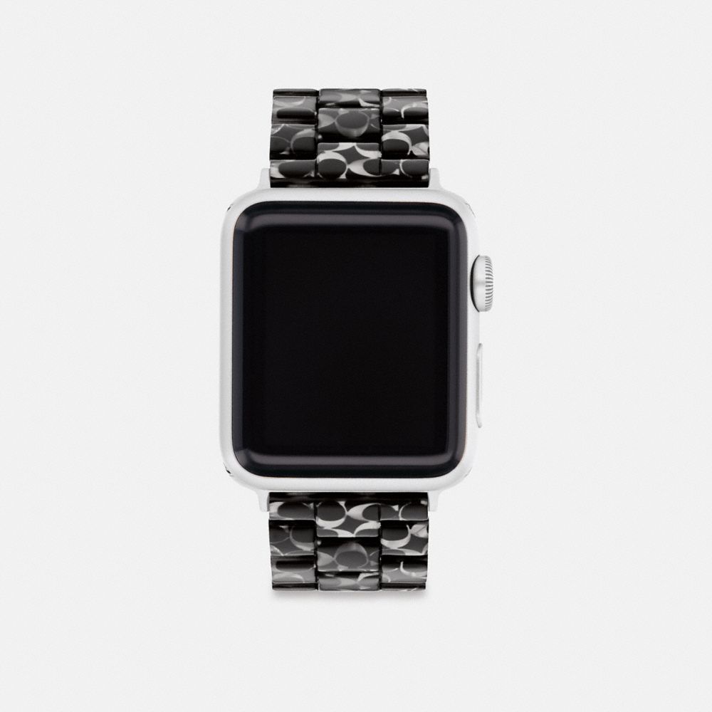 Black Women COACH® Apple Strap, 38 Mm, 40 Mm And 41 Mm Watch | NZ SGY608