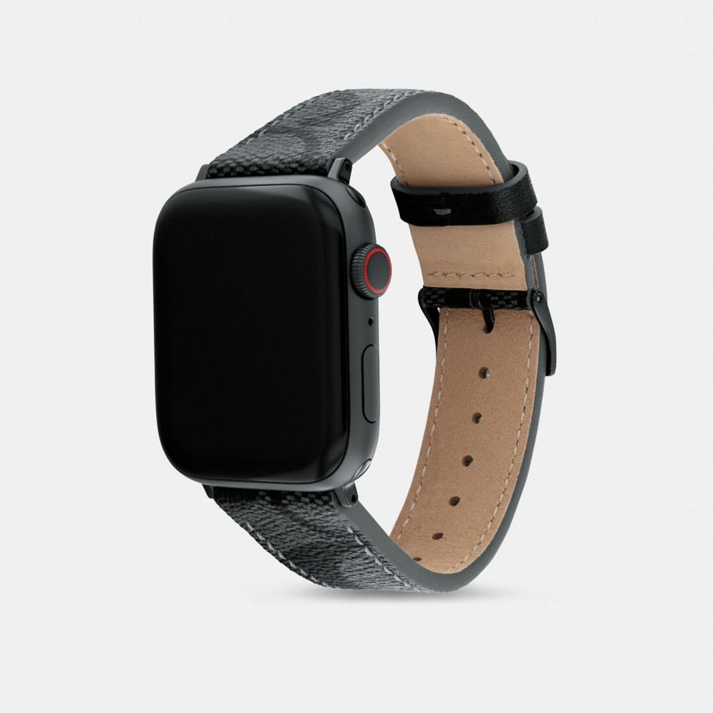 Black Women COACH® Apple Strap, 42 Mm And 44 Mm Watch | NZ ILP612