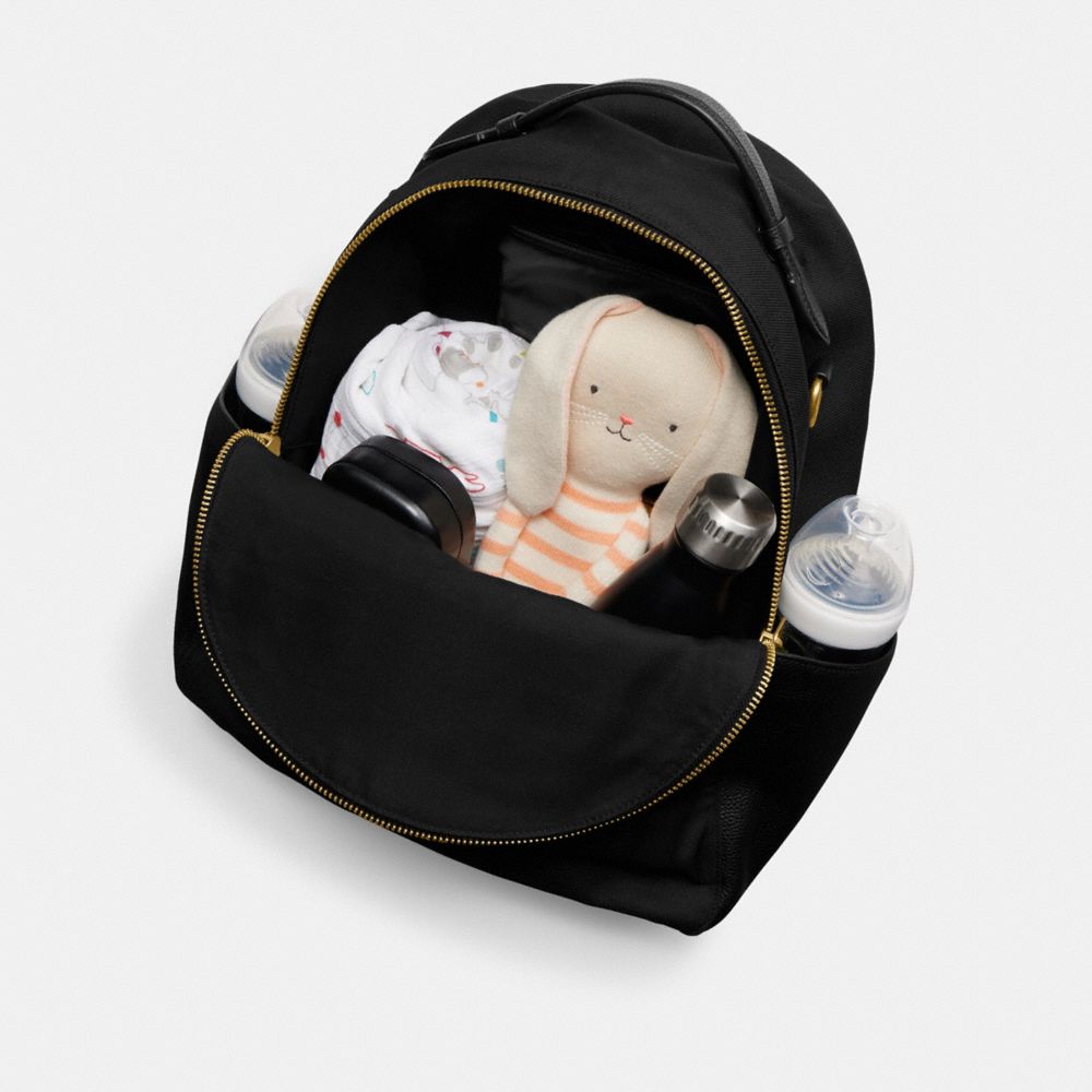 Black Women COACH® Baby Backpack | NZ LIC705