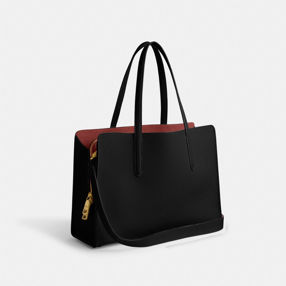 Black Women COACH® Carter Carryall Handbag | NZ QMP828