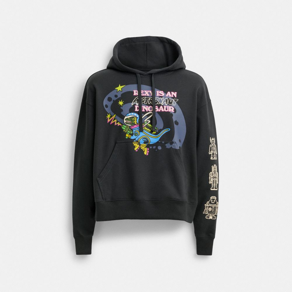 Black Women COACH® Cosmic Hoodie | NZ YXR417