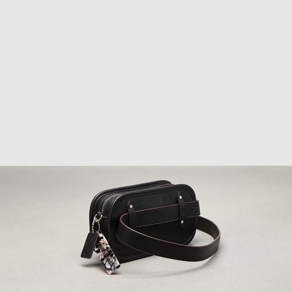 Black Women COACH® Crossbody Belt In Coachtopia Leather Crossbody Bag | NZ TCH780