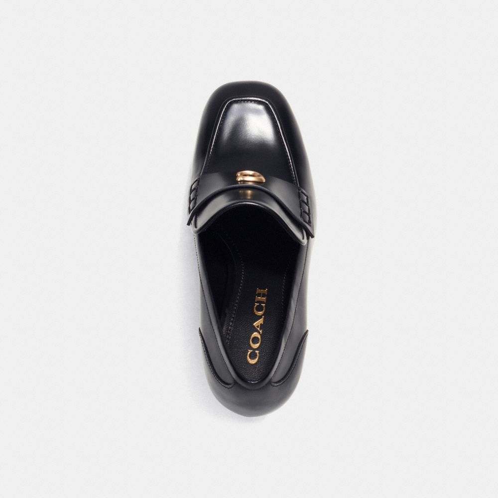 Black Women COACH® Ilyse Platform Loafer | NZ MQW334