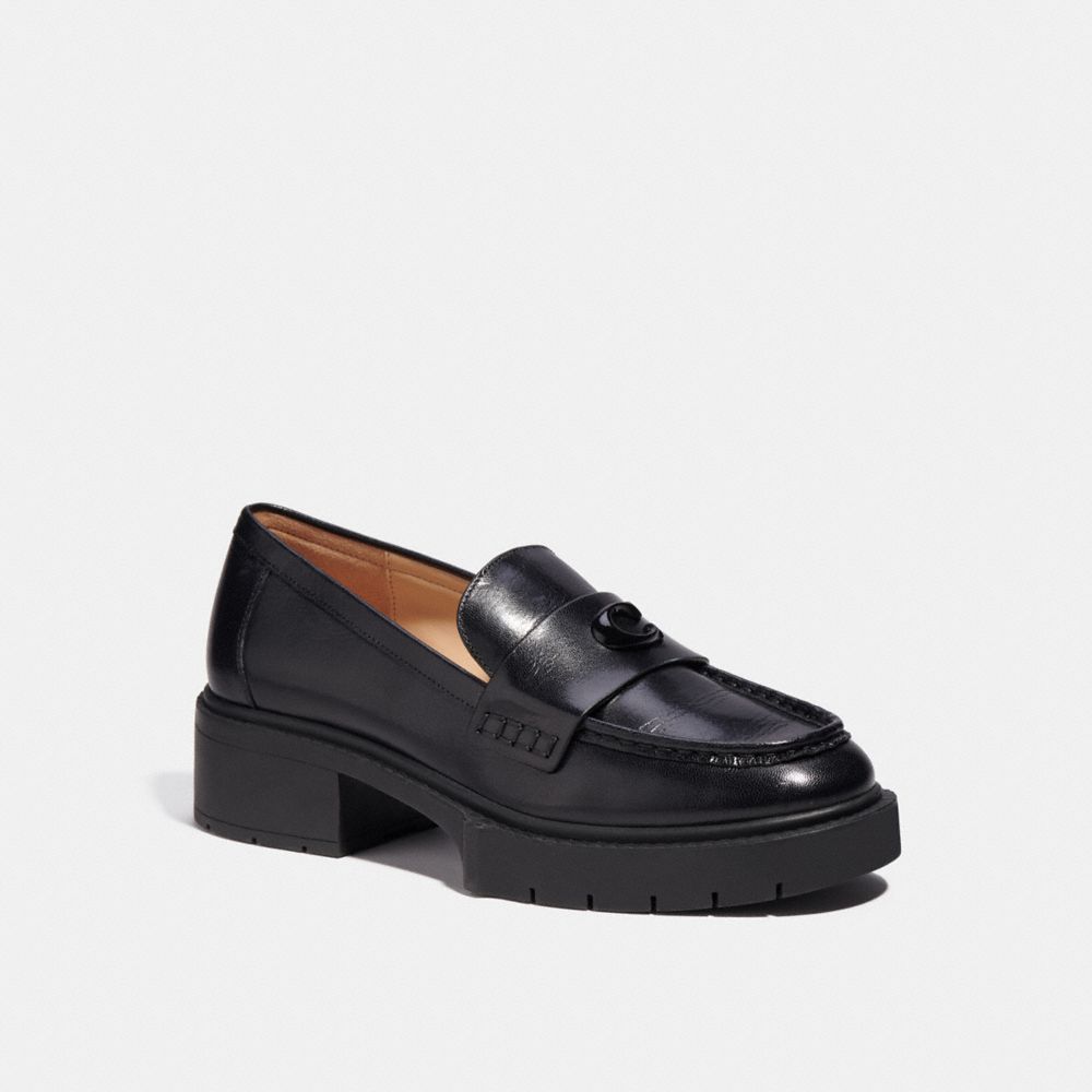 Black Women COACH® Leah Loafer | NZ XYU339