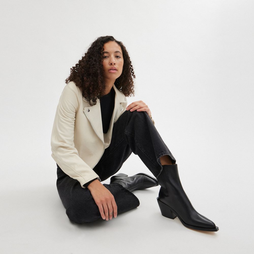 Black Women COACH® Prestyn Boots | NZ YXI313