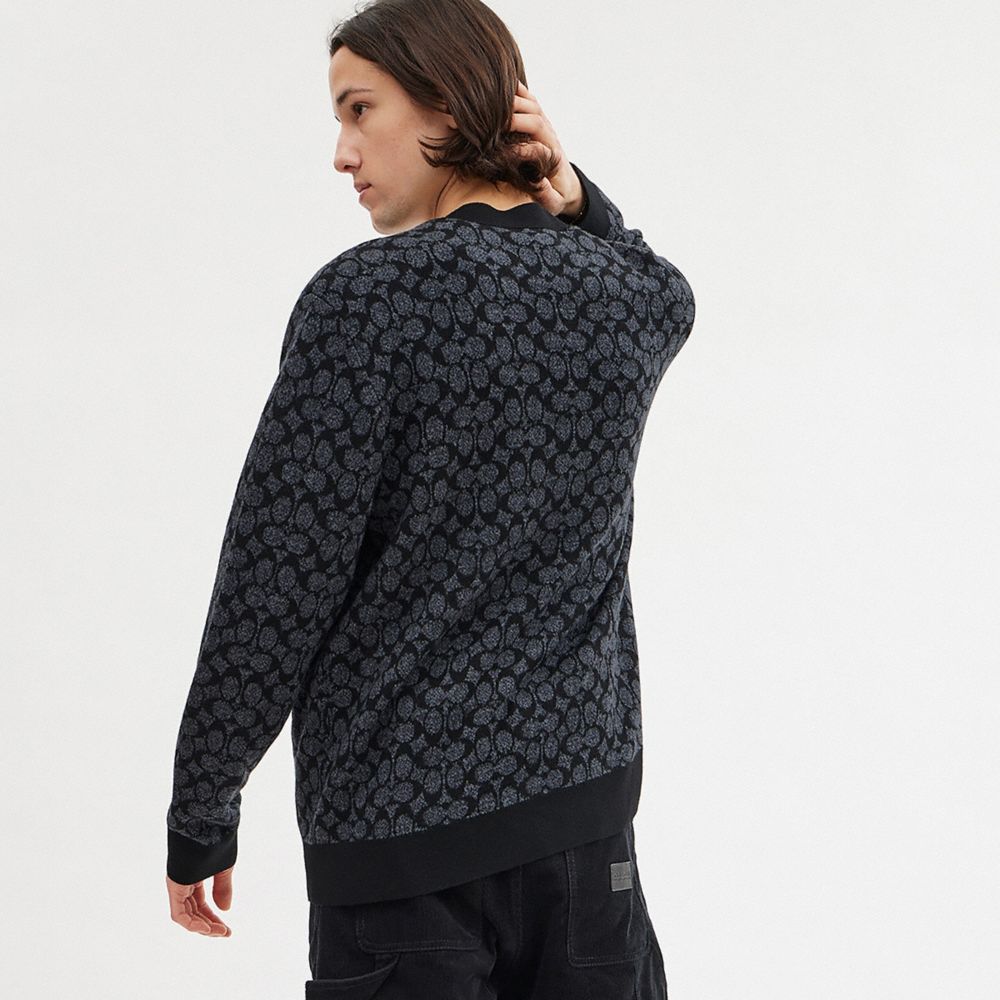 Black Women COACH® Rexy Cardigan Sweater | NZ JPD480