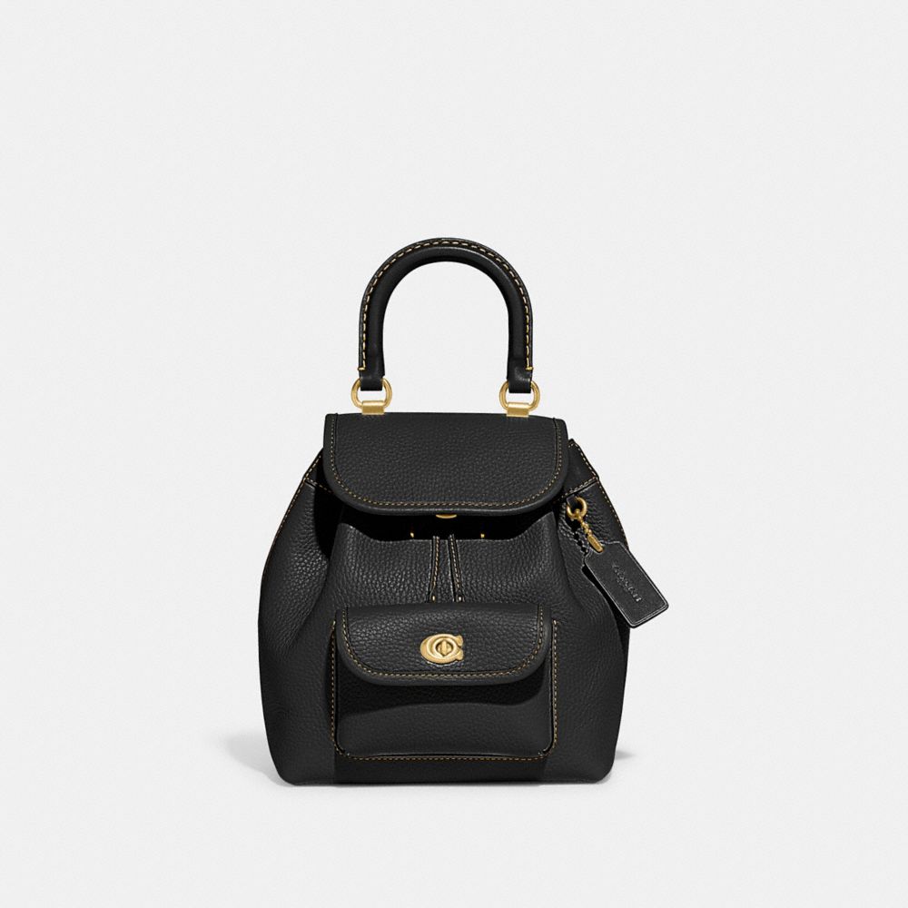 Black Women COACH® Riya 21 Backpack | NZ RVP720