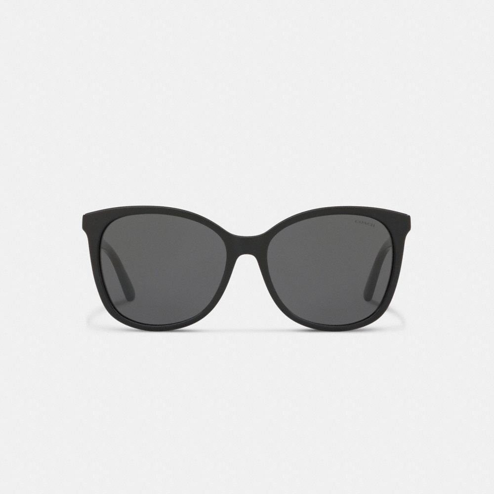 Black Women COACH® Signature Workmark Square Sunglasses | NZ MQG698