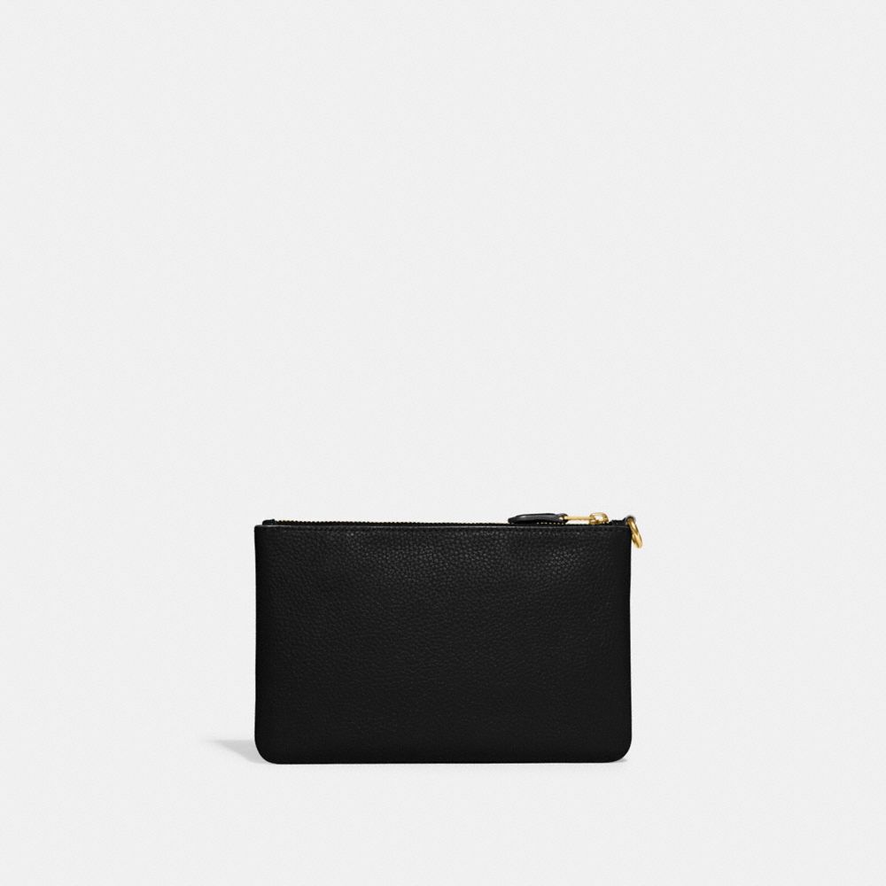 Black Women COACH® Small Wristlet Wallet | NZ EBQ981