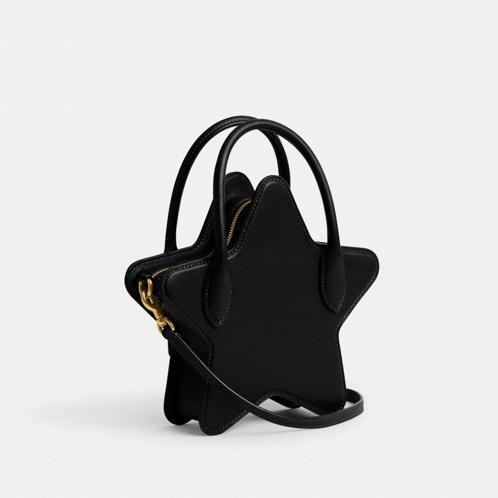 Black Women COACH® Star In Regenerative Leather Crossbody Bag | NZ BEI799