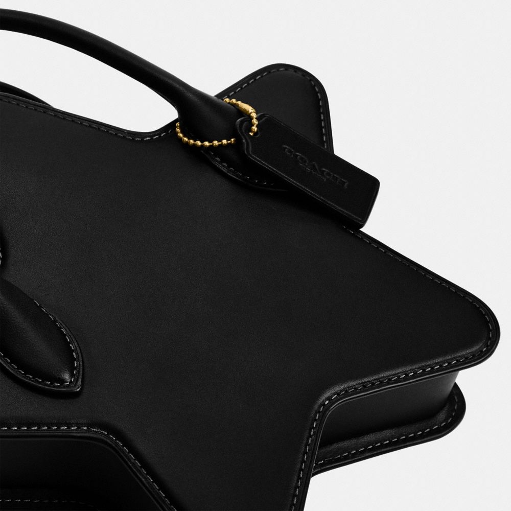 Black Women COACH® Star In Regenerative Leather Crossbody Bag | NZ BEI799