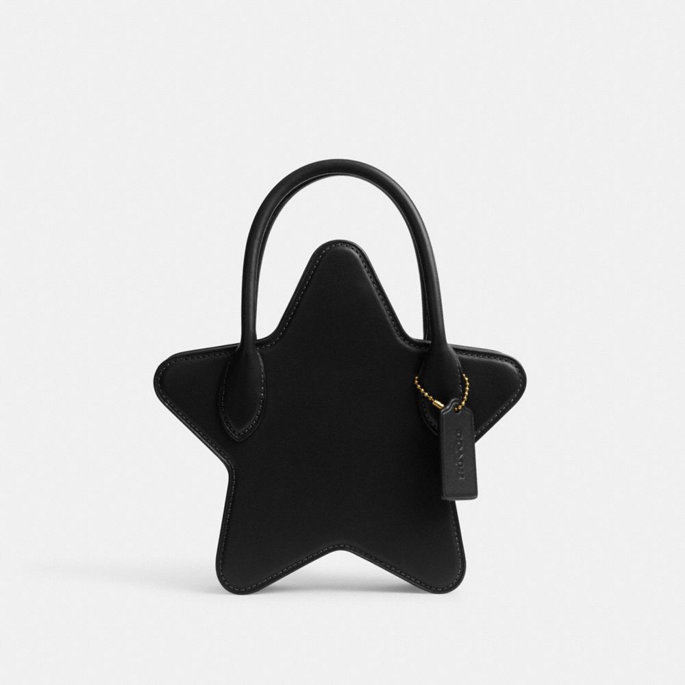 Black Women COACH® Star In Regenerative Leather Crossbody Bag | NZ BEI799