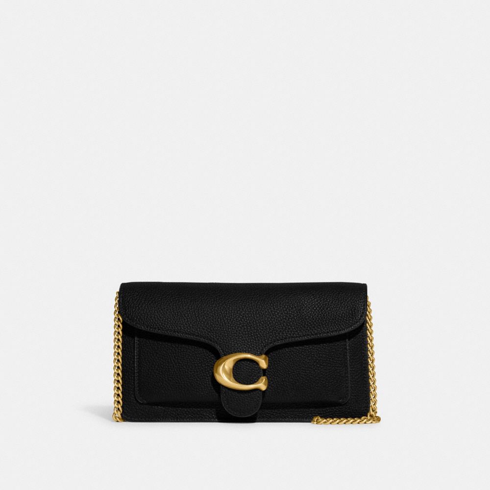 Black Women COACH® Tabby Chain Clutch Bag | NZ HAV760