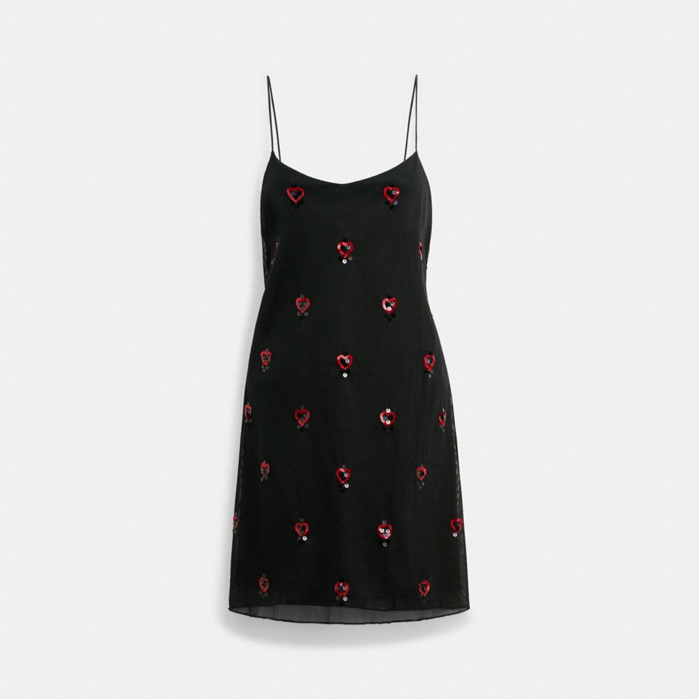 Black Women COACH® The Lil Nas X Drop Short Cami Dress | NZ QMN411