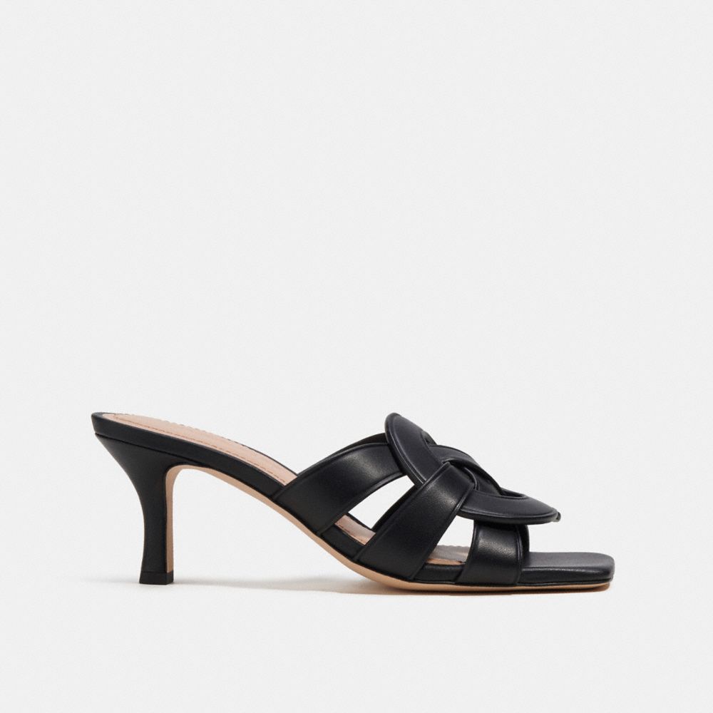 Black Women COACH® Tillie Sandals | NZ WNM358