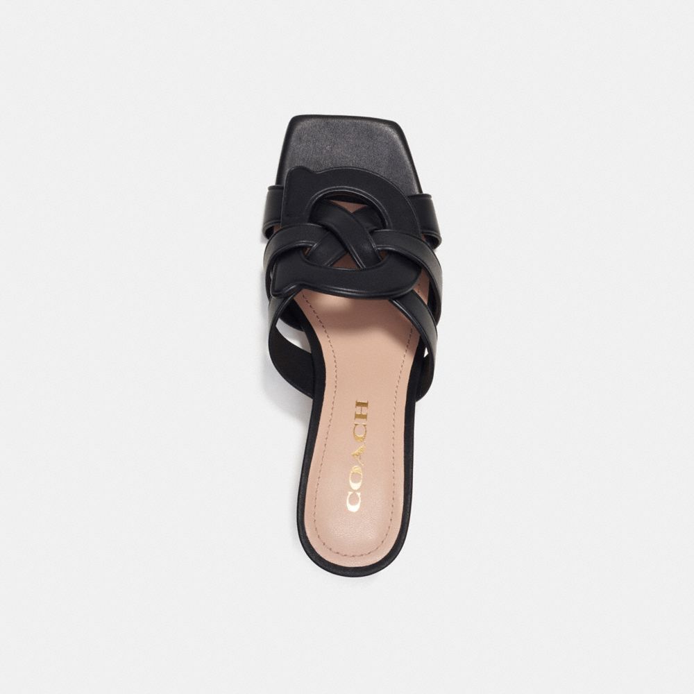 Black Women COACH® Tillie Sandals | NZ WNM358