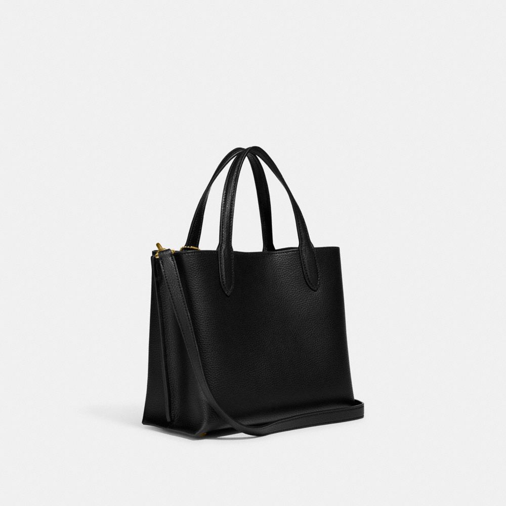 Black Women COACH® Willow 24 Tote Bag | NZ LIB950