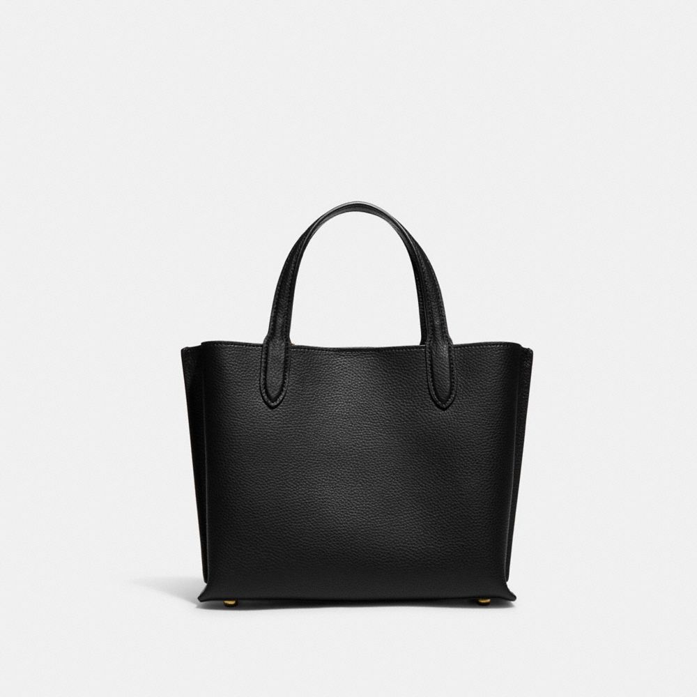 Black Women COACH® Willow 24 Tote Bag | NZ LIB950