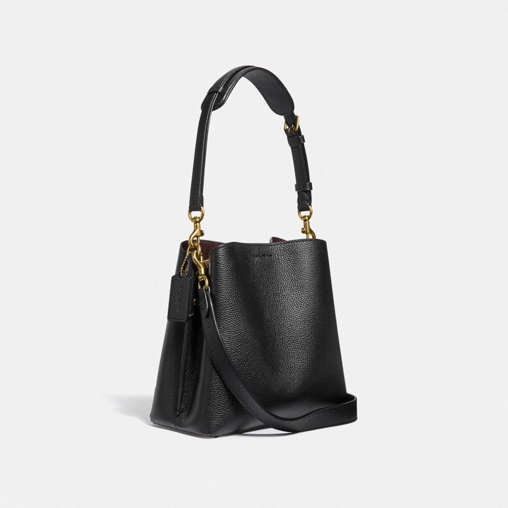 Black Women COACH® Willow Bucket Bags | NZ HAW739