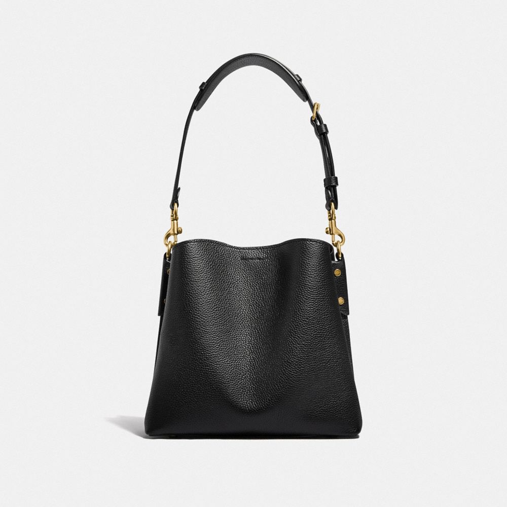 Black Women COACH® Willow Bucket Bags | NZ HAW739