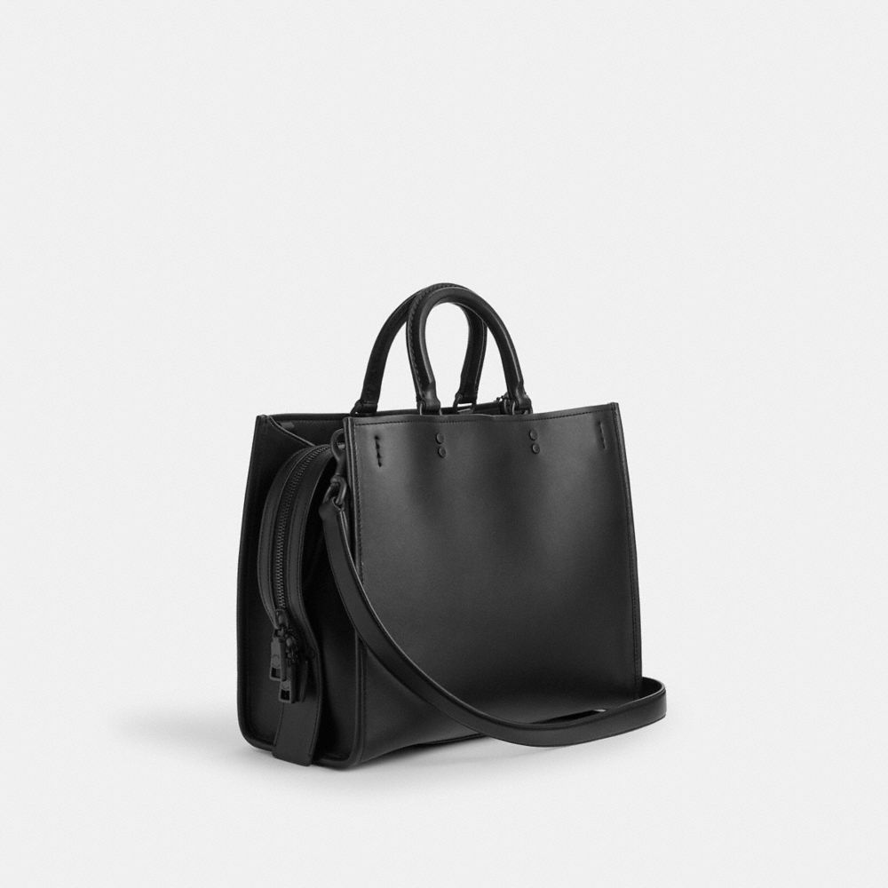 Black / Black Women COACH® Rogue Handbag | NZ SGX839