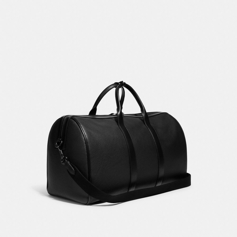 Black / Copper Men COACH® Gotham Duffle Bags | NZ CTQ225