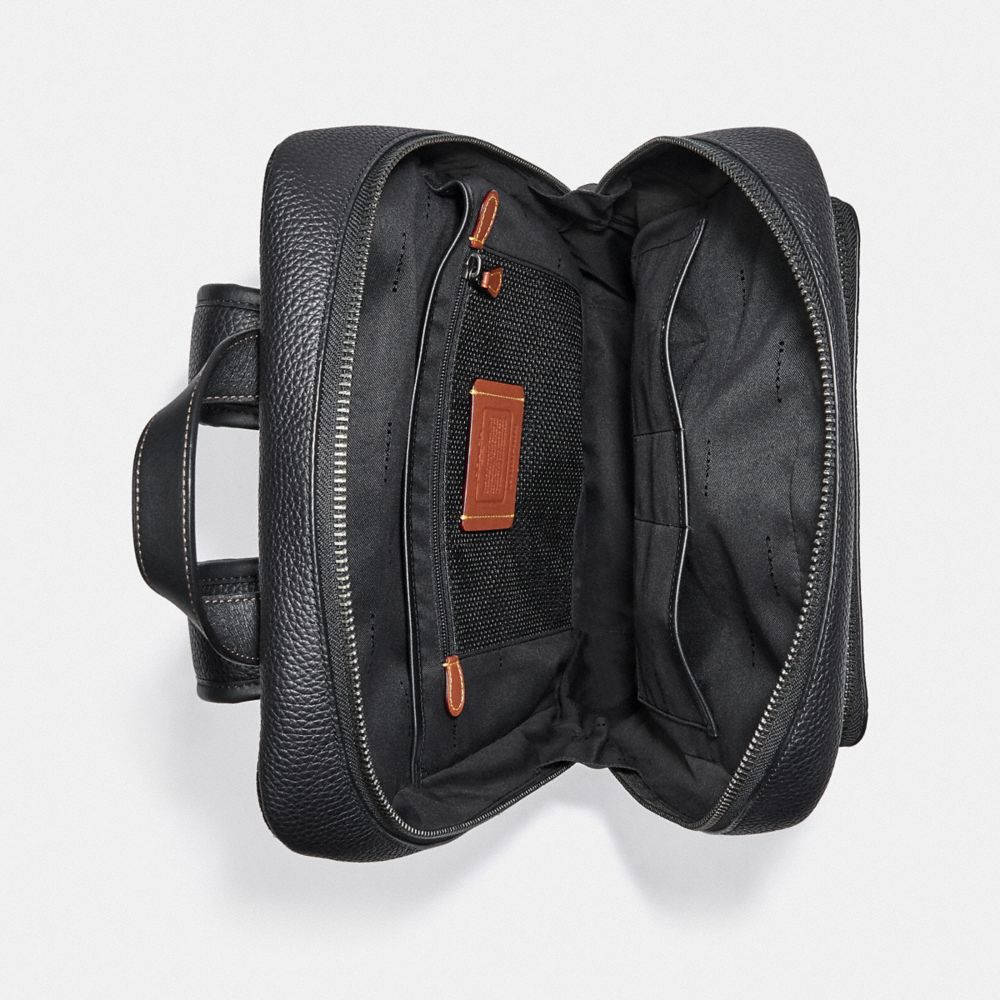 Black / Copper Women COACH® Gotham Backpack | NZ DFQ711