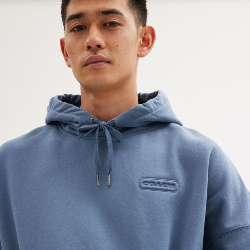 Blue Men COACH® With Signature Hoodie | NZ WNU150