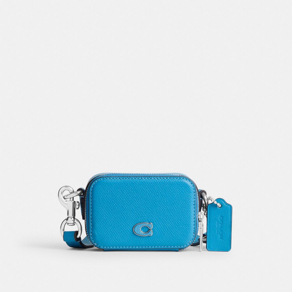 Blue Women COACH® Crossbody Pouch Crossbody Bag | NZ YXJ781