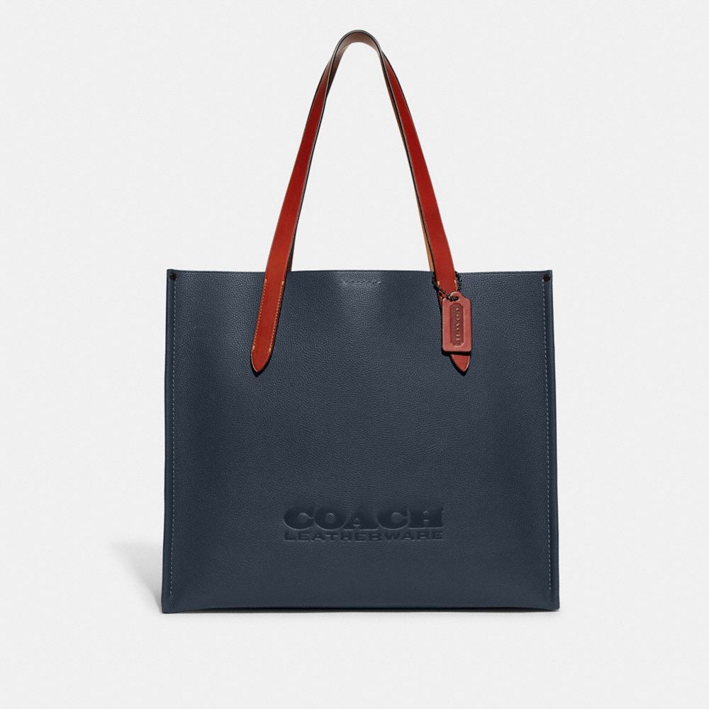 Blue Women COACH® Relay Tote Bag | NZ ILD939