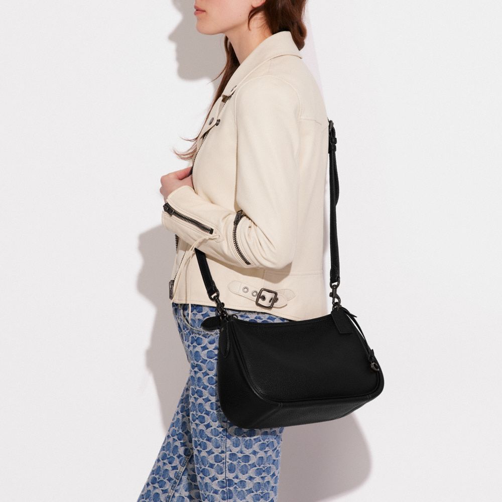 Blue / Grey / Black Women COACH® Cary Crossbody Bag | NZ OKE767