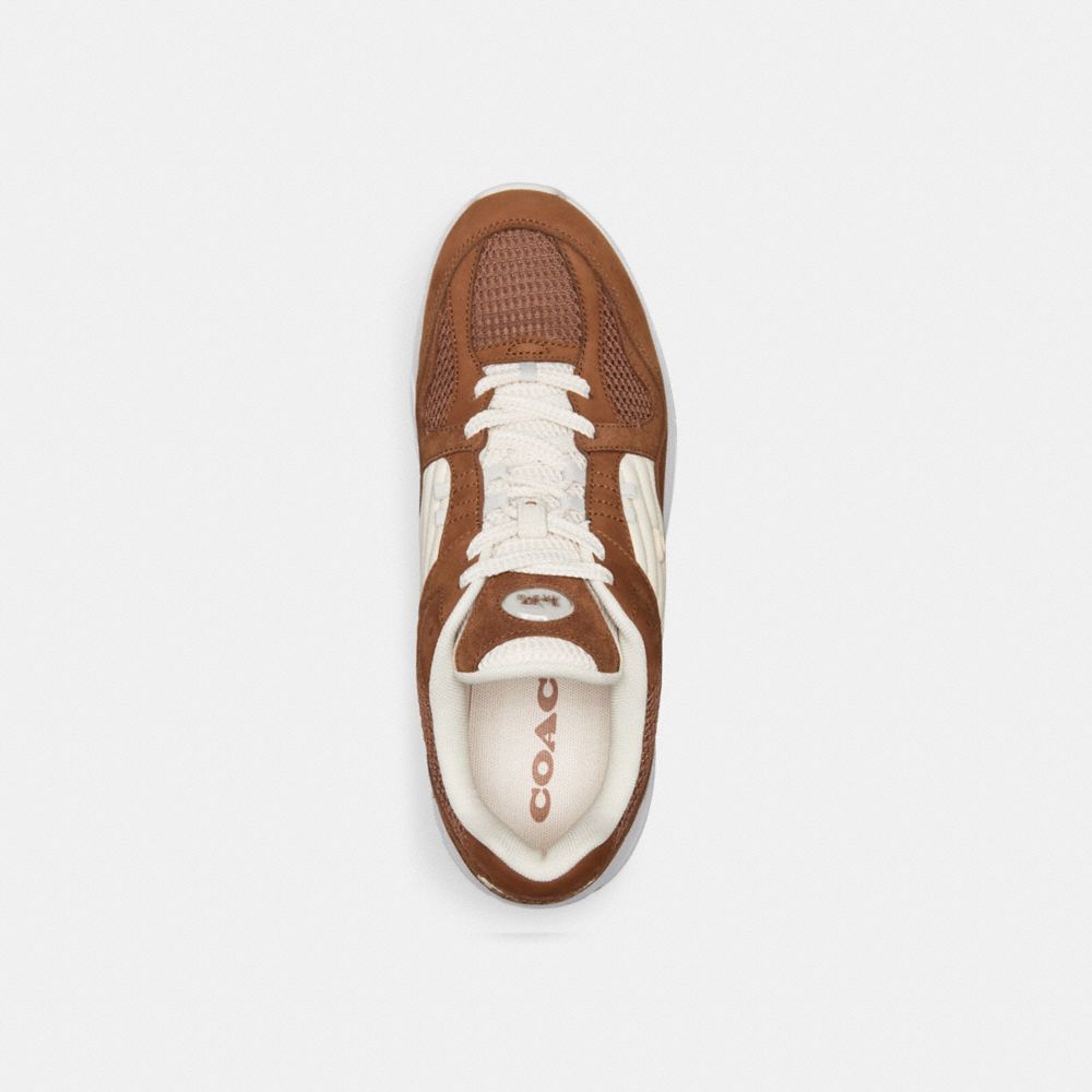 Brown Men COACH® C301 Sneakers | NZ KOK134