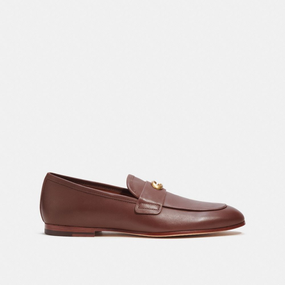 Brown Men COACH® Sculpted Signature Loafer | NZ GSN114