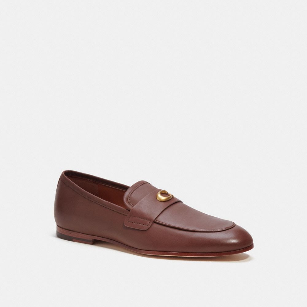 Brown Men COACH® Sculpted Signature Loafer | NZ GSN114