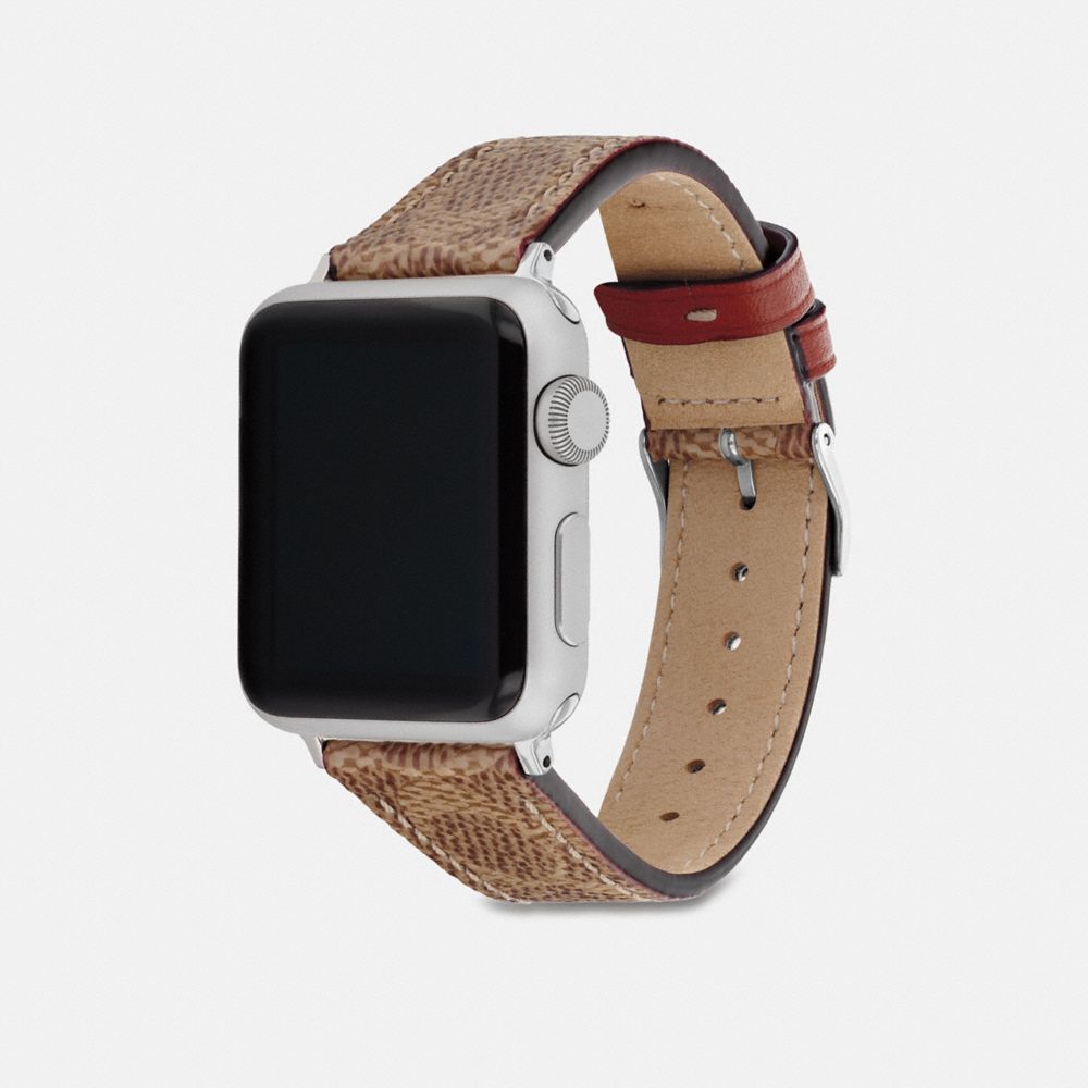 Brown Women COACH® Apple Strap, 38 Mm And 40 Mm Watch | NZ FDR606